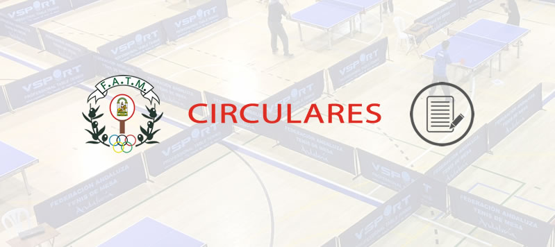 CIRCULAR Nº 12 – LIGA PROVINCIAL DE GRANADA