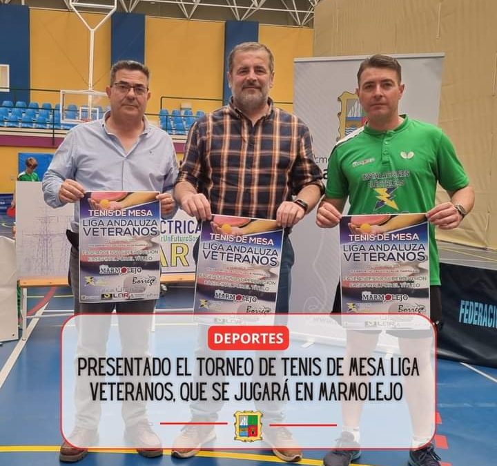 Presentada en Marmolejo la fase final de las ligas de veteranos.