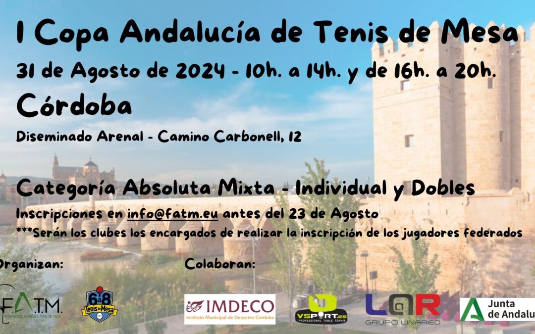Distribución de Grupos de la Copa Andalucía