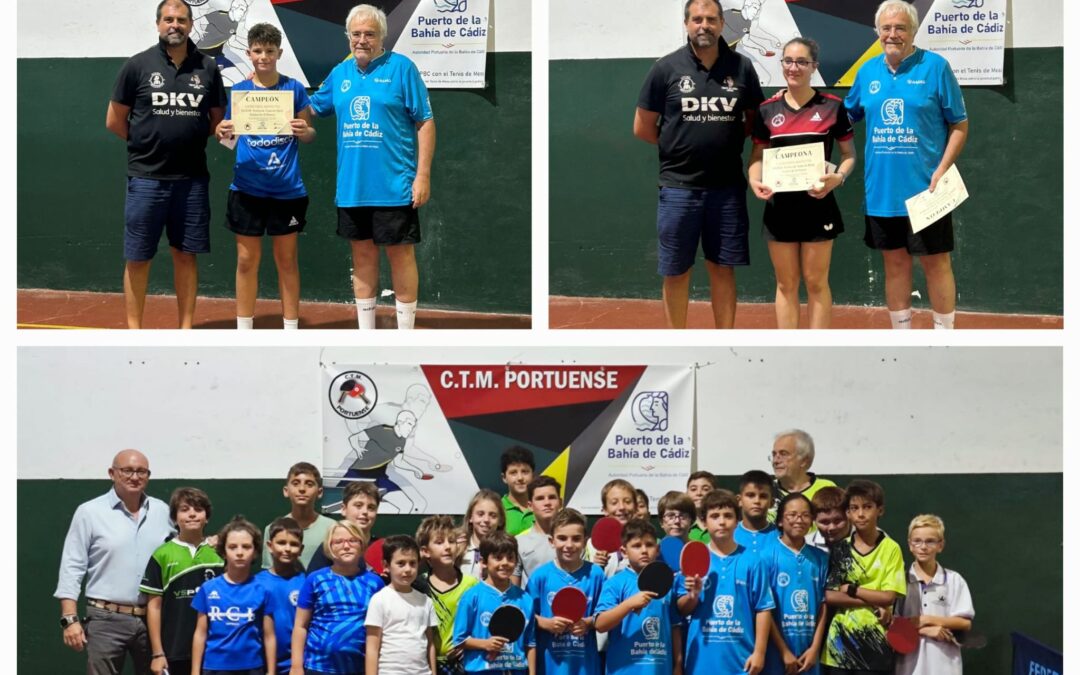 El XXXVII Trofeo de Tenis de Mesa “Ciudad de El Puerto” marca el inicio de la temporada para el CTM Portuense