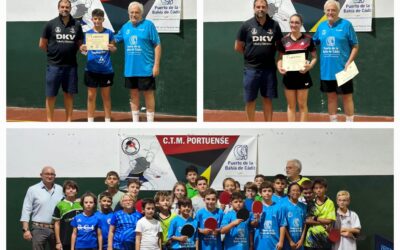El XXXVII Trofeo de Tenis de Mesa “Ciudad de El Puerto” marca el inicio de la temporada para el CTM Portuense