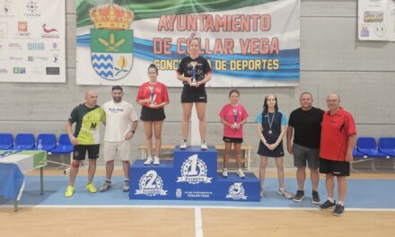 Laura Novak se impone a Irene Herrerías en la final del Torneo «Mujer y Tenis de Mesa»