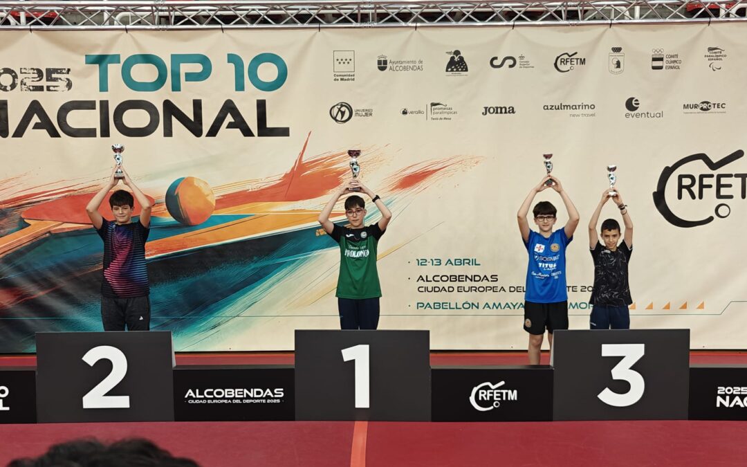 Gran actuación de los jugadores andaluces en el TOP 10 Nacional