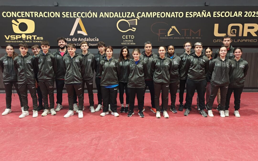 Andalucía acude al Campeonato de España en Edad Escolar